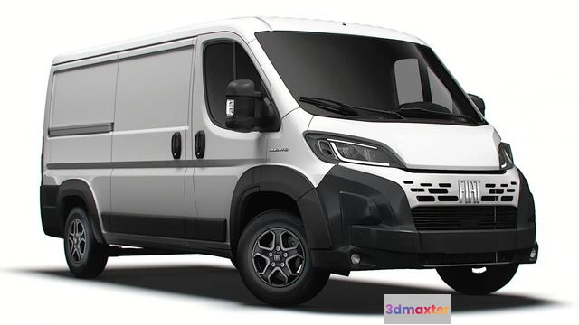 1519230 - PBR Game 3D Models - Fiat e Ducato Van L2H1 2024 3D Max