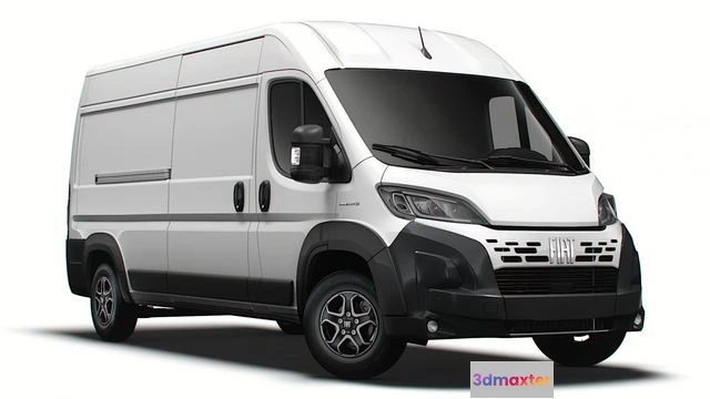1519232 - PBR Game 3D Models - Fiat e Ducato Van L3H2 2024 3D Max