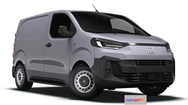 1519250 - PBR Game 3D Models - Fiat Scudo Van L1 2024minivan 3D Max