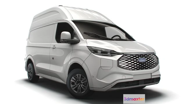 1519268 - PBR Game 3D Models - Ford E Transit Custom L1H2 2023 3D Max