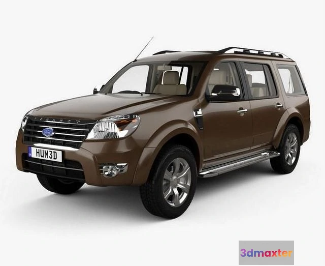 1519270 - PBR Game 3D Models - Ford Everest 2012 3D Max