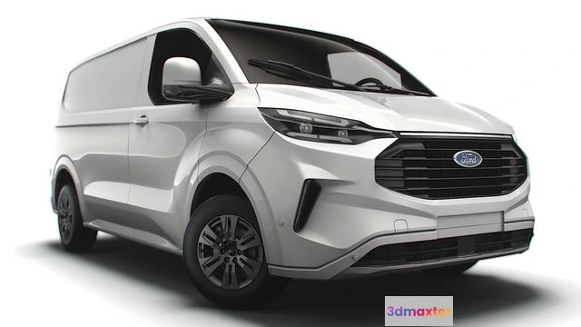 1519284 - PBR Game 3D Models - Ford Transit Custom Limited L1H1 2023 3D Max
