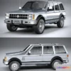 1519302 - PBR Game 3D Models - Generic Classic SUV 3D Max