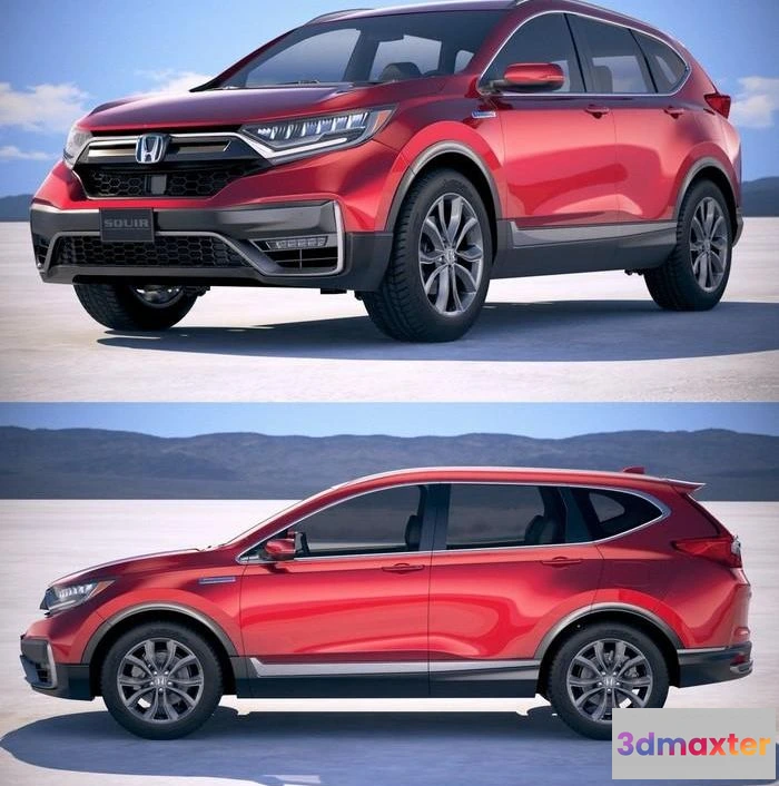 1519322 - PBR Game 3D Models - Honda CR-V 2020 3D Max