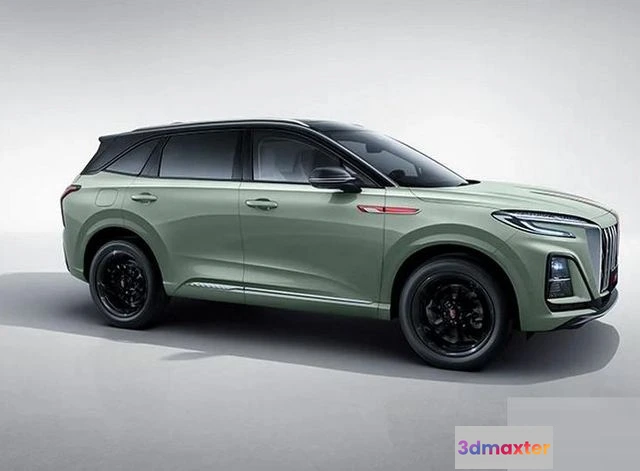 1519328 - PBR Game 3D Models - Hongqi HS3 3D Max