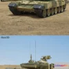 1519338 - PBR Game 3D Models - HUM3D - T-90 Tank 3D Max