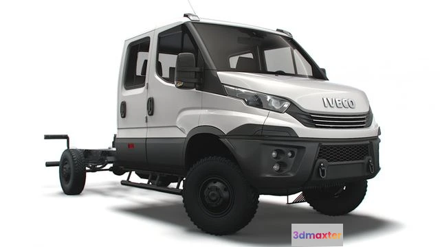 1519384 - PBR Game 3D Models - Iveco Dayli Doka 4×4 2017 3D Max