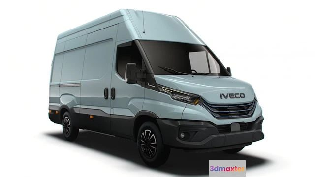 1519388 - PBR Game 3D Models - Iveco eDaily Van L3H3 2024 3D Max