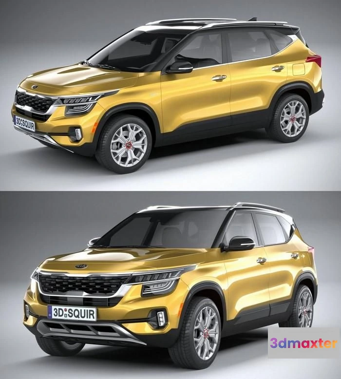 1519404 - PBR Game 3D Models - Kia Seltos 2021 3D Max