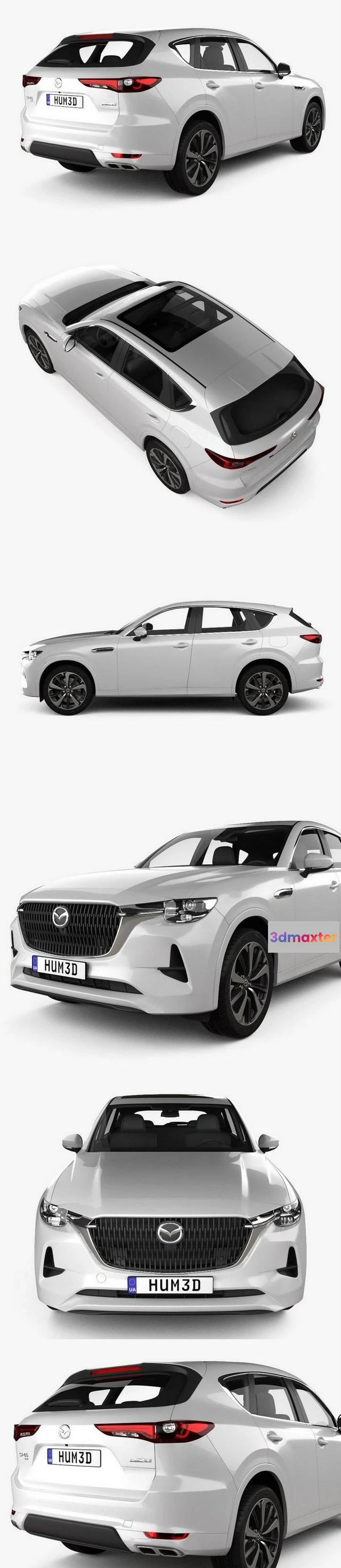 1519454 - PBR Game 3D Models - Mazda CX-60 Takumi 2022 3D Max