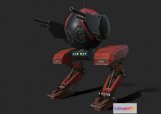 1519456 - PBR Game 3D Models - Mech For Game 3D Max