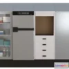 1519460 - PBR Game 3D Models - Medical Storage and warming Cabinet 3D Max