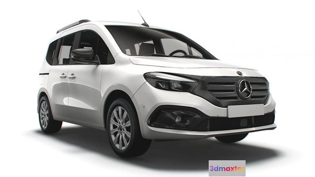 1519474 - PBR Game 3D Models - Mercedes Benz EQT 2023 germany 3D Max