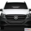 1519476 - PBR Game 3D Models - Mercedes Benz eVito Panel Van L1 2024 3D Max