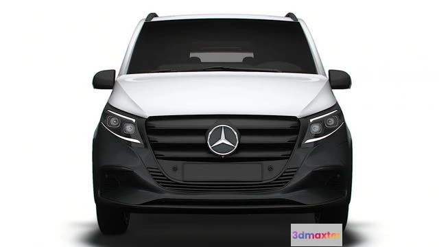1519476 - PBR Game 3D Models - Mercedes Benz eVito Panel Van L1 2024 3D Max