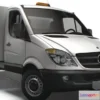 1519482 - PBR Game 3D Models - Mercedes Benz Sprinter Single Cab Tipper Toolpod 2008 3D Max