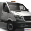 1519484 - PBR Game 3D Models - Mercedes Benz Sprinter Single Cab Tipper Toolpod 2018 3D Max