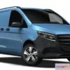1519488 - PBR Game 3D Models - Mercedes Benz Vito Panel Van L2 2024 3D Max