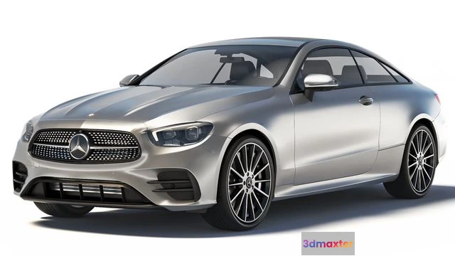 1519500 - PBR Game 3D Models - Mercedes-Benz E-Class Coupe 2022 3D Max