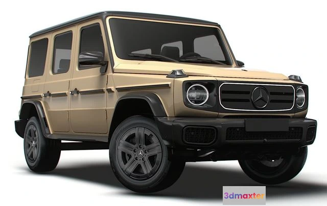 1519502 - PBR Game 3D Models - Mercedes-Benz G 580 EQ Technology Worldwide 2024 3D Max