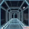 1519526 - PBR Game 3D Models - Modular Corridor V2 3D Max