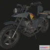 1519534 - PBR Game 3D Models - Motorbike survival 3D Max