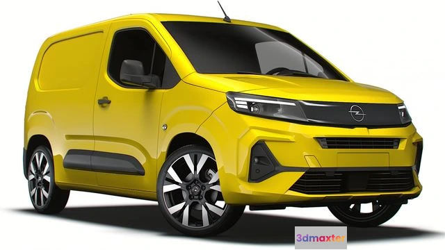 1519560 - PBR Game 3D Models - Opel Combo e Van SWB 2024 3D Max