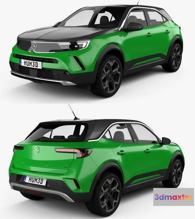 1519564 - PBR Game 3D Models - Opel Mokka-E 2022 3D Max