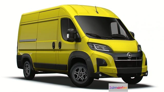 1519582 - PBR Game 3D Models - Opel Movano Van L2H2 2024 3D Max