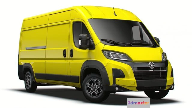 1519584 - PBR Game 3D Models - Opel Movano Van L3H2 2024 3D Max