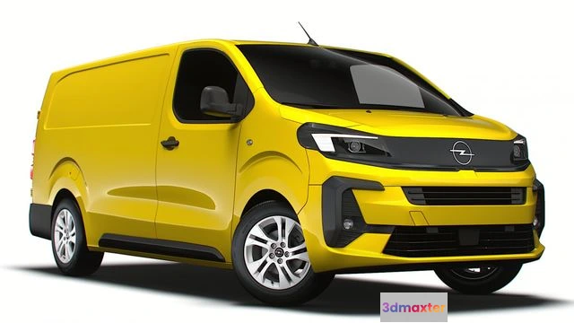 1519594 - PBR Game 3D Models - Opel Vivaro Van L3 2024minivan 3D Max