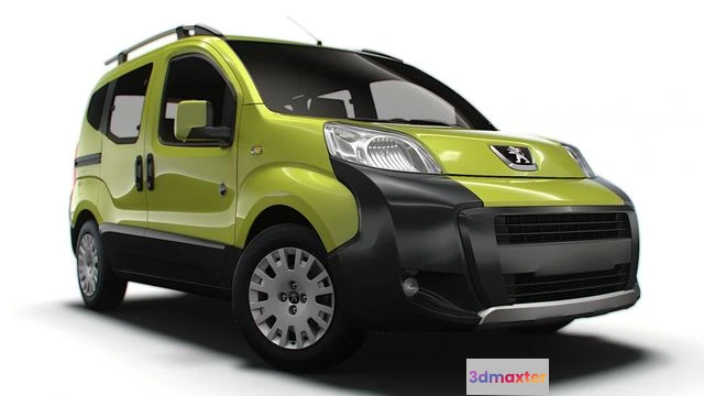 1519612 - PBR Game 3D Models - Peugeot Bipper Tepee Outdoor 2017 3D Max