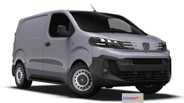 1519648 - PBR Game 3D Models - Peugeot e Expert Van L1 2024 3D Max
