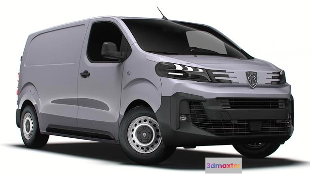 1519662 - PBR Game 3D Models - Peugeot Expert Van L2 2024 3D Max
