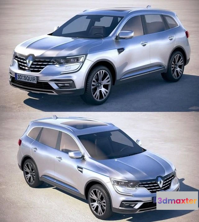 1519718 - PBR Game 3D Models - Renault Koleos 2020 3D Max