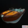 1519732 - PBR Game 3D Models - Riva Lamborghini boat 3D Max
