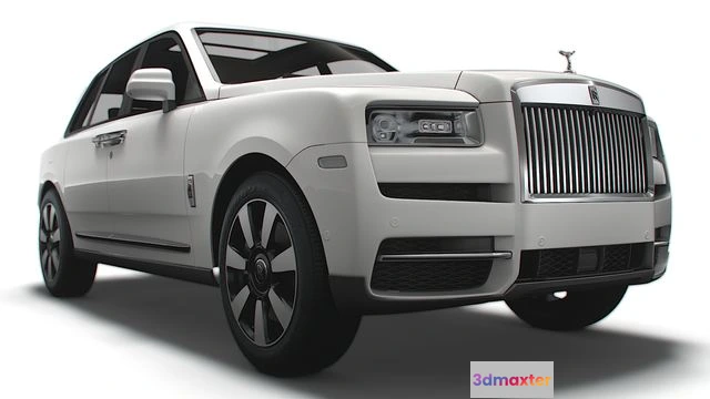 1519738 - PBR Game 3D Models - Rolls Royce Cullinan UK spec 2023 3D Max