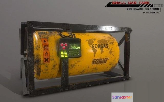 1519750 - PBR Game 3D Models - Sci fi small 3D Max