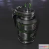 1519762 - PBR Game 3D Models - Sci-fi Grenade 3D Max
