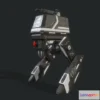 1519766 - PBR Game 3D Models - Scout light Mech Low-poly 3D Max