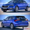 1519778 - PBR Game 3D Models - Skoda Scala 2019 3D Max
