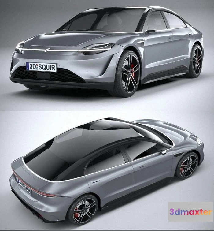 1519784 - PBR Game 3D Models - Sony Vision S 2020 3D Max