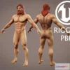 1519804 - PBR Game 3D Models - Stylized Male 3D Max