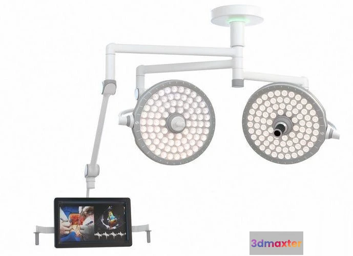1519808 - PBR Game 3D Models - Surgical Light 3D Max