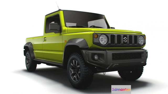 1519816 - PBR Game 3D Models - Suzuki Jimny PIckup 2023 suv 3D Max