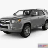 1519826 - PBR Game 3D Models - Toyota 4Runner 2009 3D Max