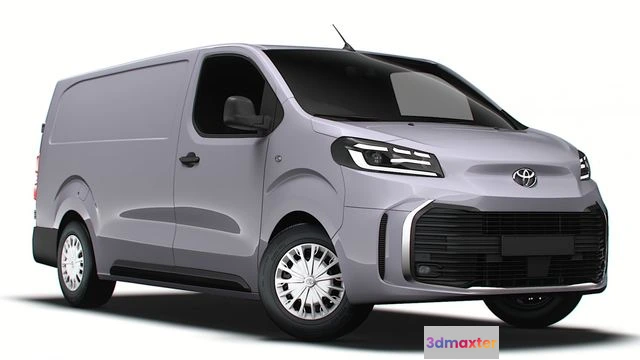 1519854 - PBR Game 3D Models - Toyota ProACE Van L3 2024 3D Max