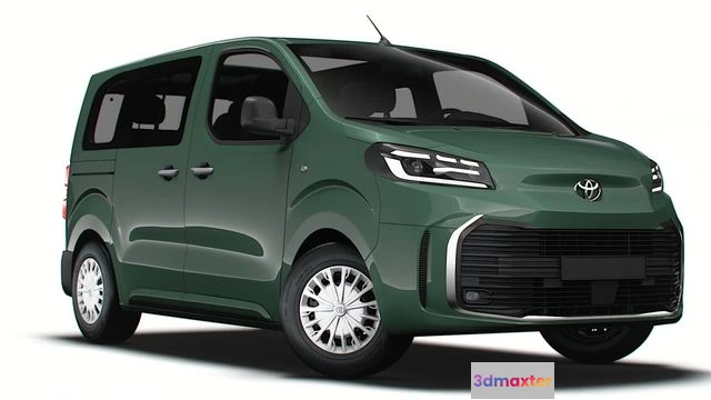 1519858 - PBR Game 3D Models - Toyota ProACE Verso Electric Compact 2024 3D Max