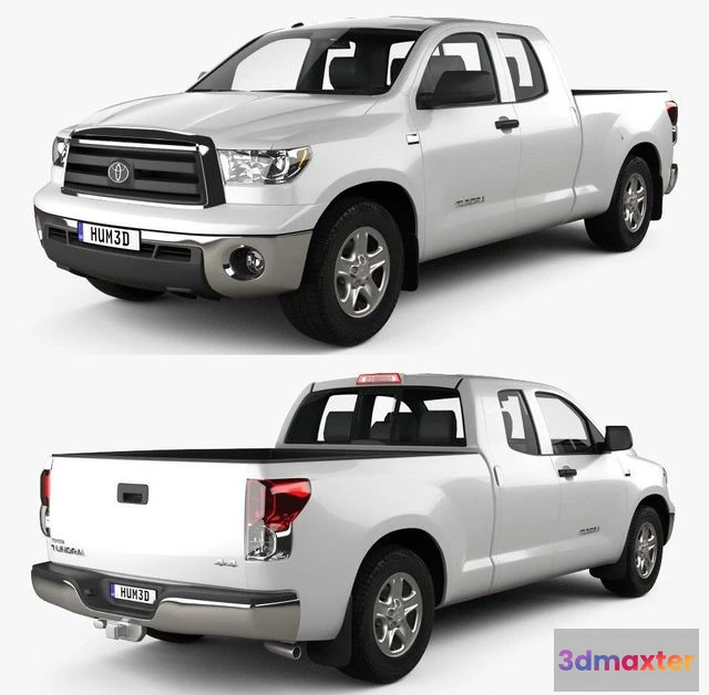 1519862 - PBR Game 3D Models - Toyota Tundra Double Cab 2011 3D Max