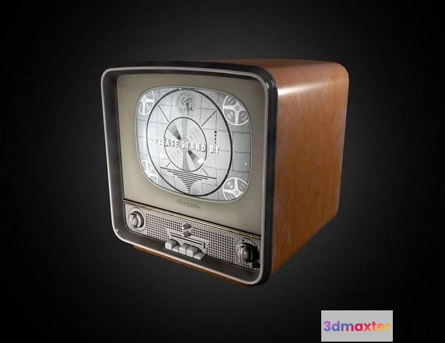 1519866 - PBR Game 3D Models - TV Radium 3D Max